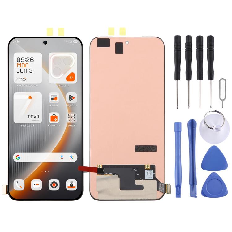 Tecno LCD Screen & Touch Digitizer Full Assembly – Replacement Display