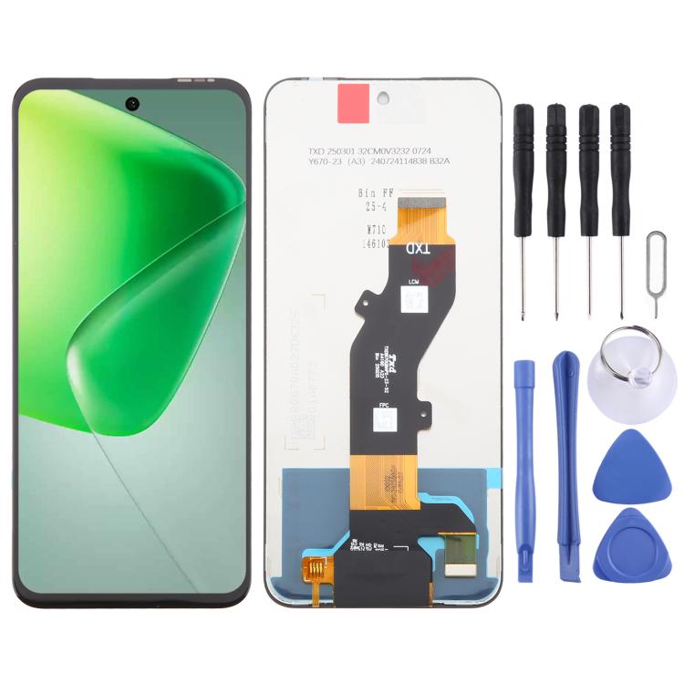 OEM LCD Screen with Digitizer Full Assembly, For Infinix GT 30 5G X6876, For Infinix Hot 60 5G X6726, For Infinix Hot 60 Pro 4G X6885, For Infinix Smart 10 Plus 4G X6725B, For Infinix Smart 10 4G X6725, For Infinix GT 30 Pro 5G X6873                   ...