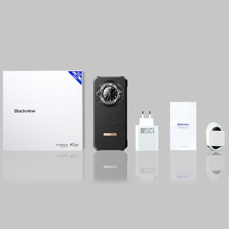Blackview BL9000, 12GB+512GB, IP68/IP69K/MIL-STD-810H, 6.78 inch + 1.32 inch Android 13 MediaTek Dimensity 8020 Octa Core, Network: 5G, NFC, OTG(Aurora Gold)