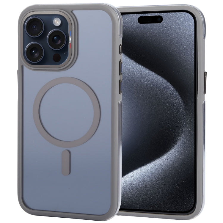 TGVIS Vigor Series Airbag MagSafe Magnetic Phone Case, For iPhone 15 Pro Max, For iPhone 15