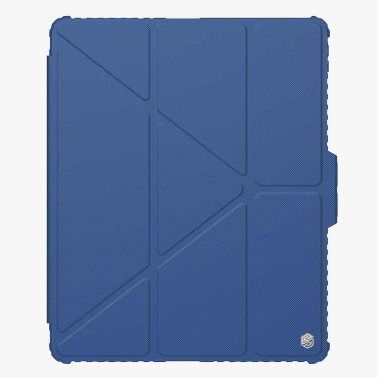 NILLKIN Bumper Pro Multi-angle Folding Style Tablet Leather Case, For iPad Pro 13 2025 / 2024, For iPad Pro 11 2025 / 2024