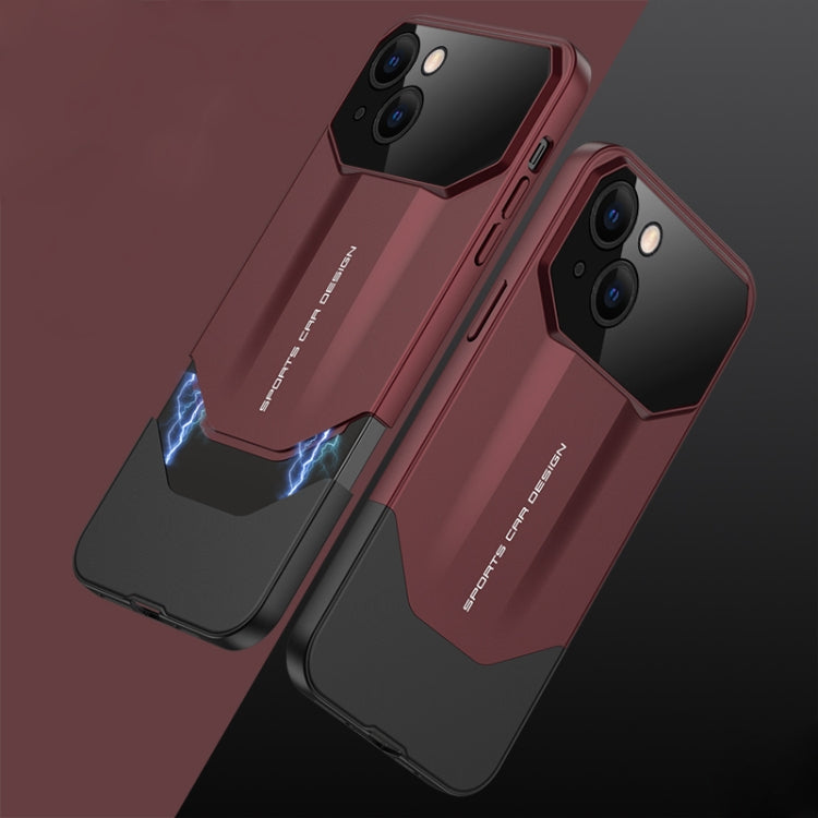 For iPhone 15 GKK Ultimate Design All-inclusive Shockproof Phone Case (Red)