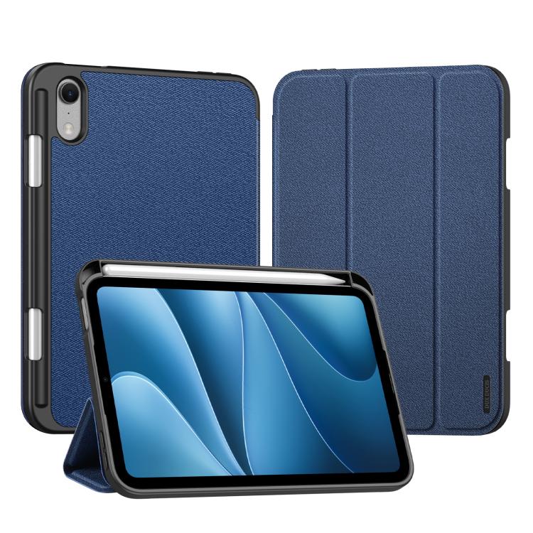 DUX DUCIS Domo Series Cloth Texture Magnetic Leather Tablet Case, For iPad Air 13 2024 / 2025 / 2026, For iPad Pro 13 2025 / 2024, For iPad Pro 11 2025 / 2024