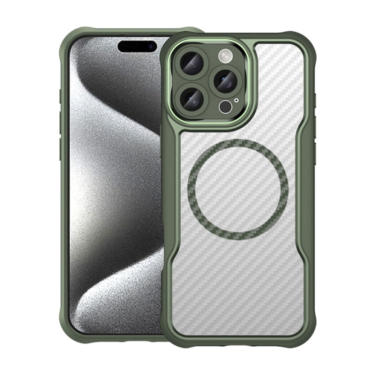 Carbon Fiber Texture MagSafe Translucent Phone Case, For iPhone 17e / 16e, For iPhone 17 Pro Max, For iPhone 17 Pro, For iPhone 17, For  iPhone Air, For iPhone 16 Pro Max