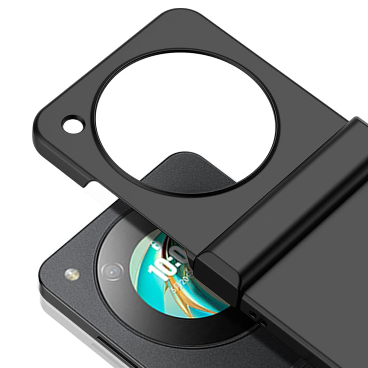 3 in 1 Skin Feel PC Phone Case, For ZTE nubia Flip