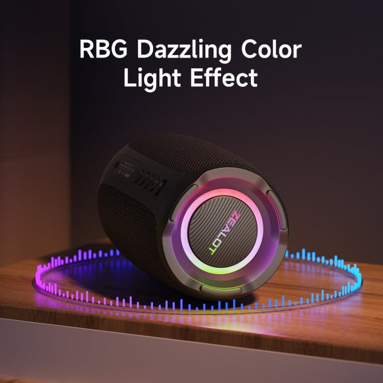 Zealot S61M RGB Rhythmic Light Karaoke Wireless Speaker, Single Mic, Dual Mic