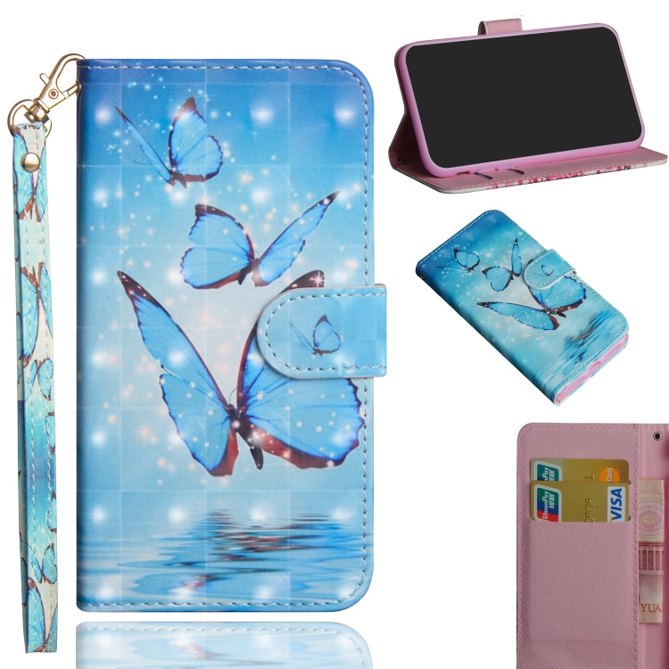 3D Painting Pattern Horizontal Flip TPU + PU Leather Case with Holder & Card Slots & Wallet, For iPhone 12 Pro Max, For Xiaomi Redmi 9