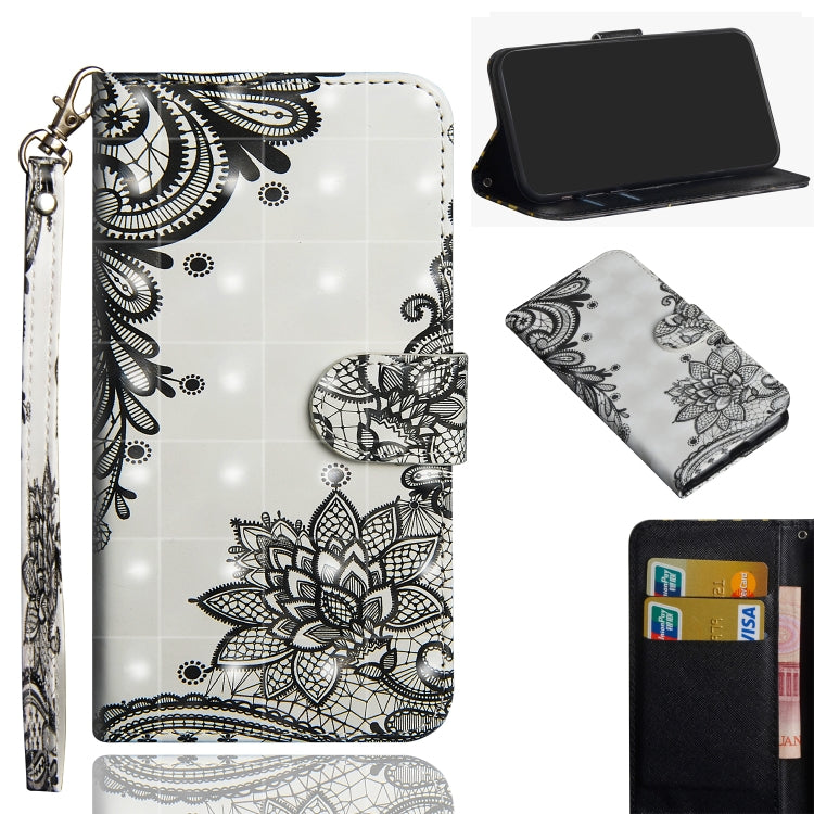 3D Painting Pattern Horizontal Flip TPU + PU Leather Case with Holder & Card Slots & Wallet, For Xiaomi Redmi 9A, For Xiaomi Redmi 9C