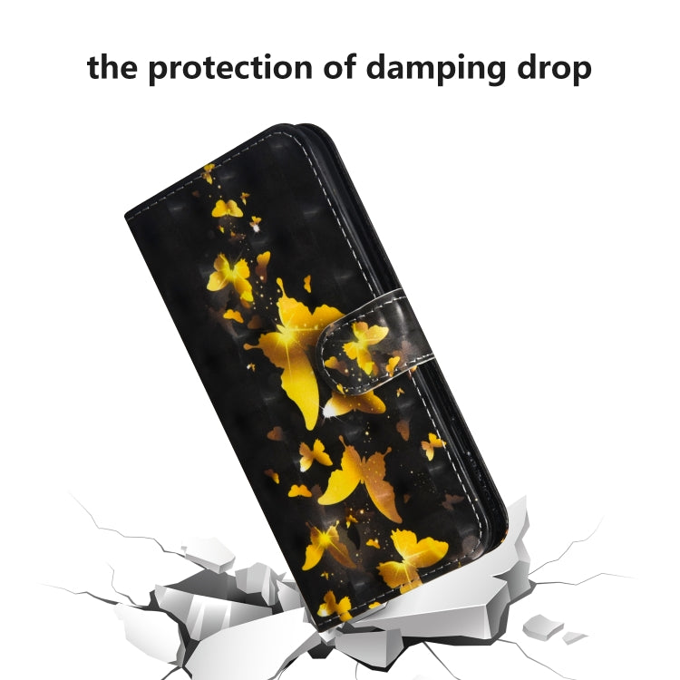 3D Painting Pattern Horizontal Flip TPU + PU Leather Case with Holder & Card Slots & Wallet, For Huawei Honor 9A, For Motorola G8 Power Lite