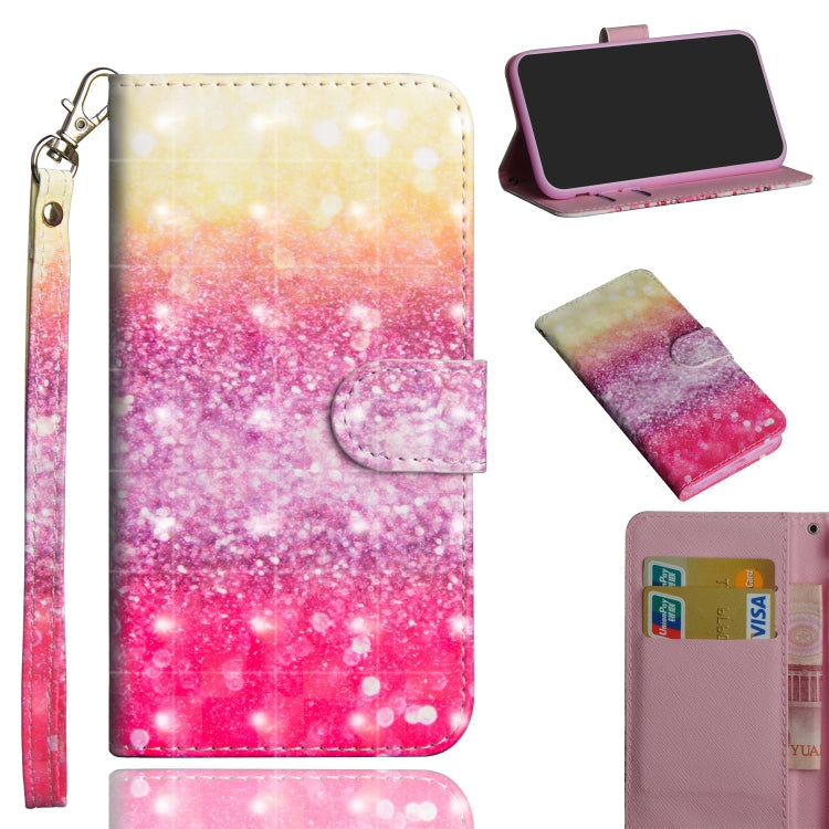 3D Painting Pattern Horizontal Flip TPU + PU Leather Case with Holder & Card Slots & Wallet, For Huawei Honor 9A, For Motorola G8 Power Lite