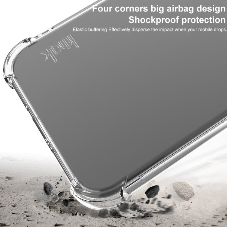 For Honor Magic7 Pro 5G imak Shockproof Airbag TPU Phone Case(Matte Black)