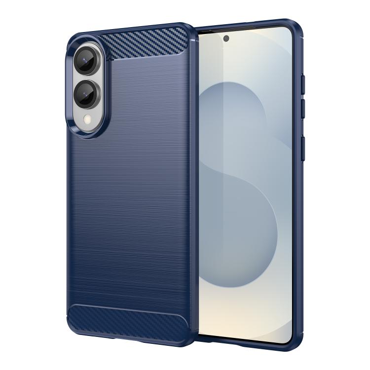Carbon Fiber Brushed Texture TPU Phone Case, For Samsung Galaxy S26+ 5G, For Samsung Galaxy S26 Edge 5G, For Samsung Galaxy S26 Ultra 5G, For Samsung Galaxy S25 FE 5G, For Samsung Galaxy S25 Edge 5G, For Samsung Galaxy S25 5G, For Samsung Galaxy S25+ 5...