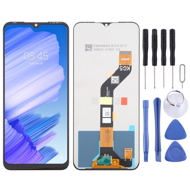 Original LCD + Digitizer Assembly for Tecno Spark 30C, Pop 9, Spark GO 2025 & More