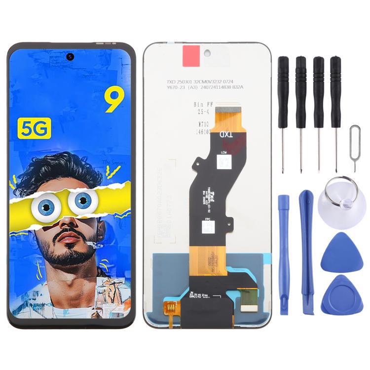 Original LCD + Digitizer Assembly for Tecno Spark 30C, Pop 9, Spark GO 2025 & More