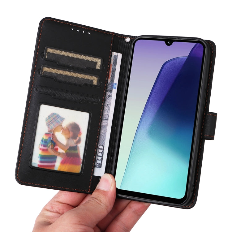For Redmi 14C 4G BETOPNICE BN-005 2 in 1 Detachable Imitate Genuine Leather Phone Case(Black)