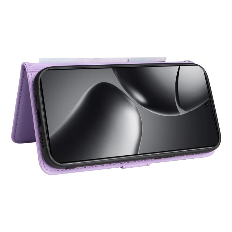 For Xiaomi 14T Pro BETOPNICE BN-005 2 in 1 Detachable Imitate Genuine Leather Phone Case(Light Purple)