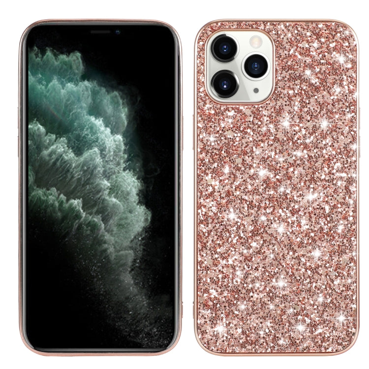 Glitter Powder Shockproof TPU Protective Case, For iPhone 12 / 12 Pro, For iPhone 12 mini, For iPhone 12 Pro Max, For Samsung Galaxy A71 5G