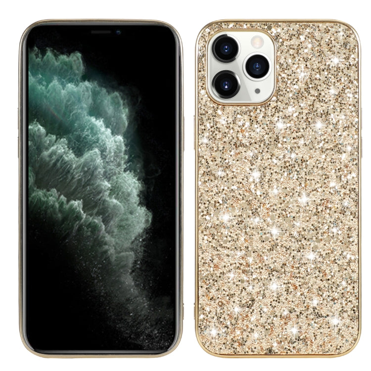 Glitter Powder Shockproof TPU Protective Case, For iPhone 12 / 12 Pro, For iPhone 12 mini, For iPhone 12 Pro Max, For Samsung Galaxy A71 5G