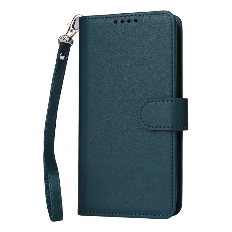 For Galaxy S25 5G BETOPNICE BN-005 2 in 1 Detachable Imitate Genuine Leather Phone Case(Blue)