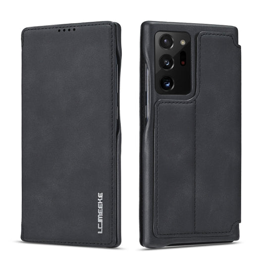 LC.IMEEKE Hon Ancient Series Horizontal Flip Leather Case with Holder & Card Slot, For Samsung Galaxy Note20 Ultra