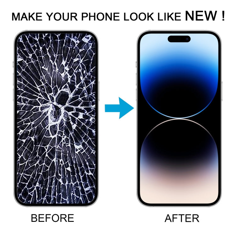 For iPhone 14 Pro Max ZY incell HD 1:1 LCD Screen with Digitizer Full Assembly, Remove IC Need Professional Repair
