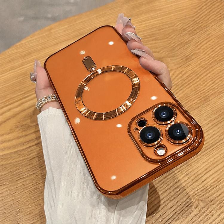 Electroplating MagSafe Phone Case, For iPhone 15, For iPhone 14 Plus