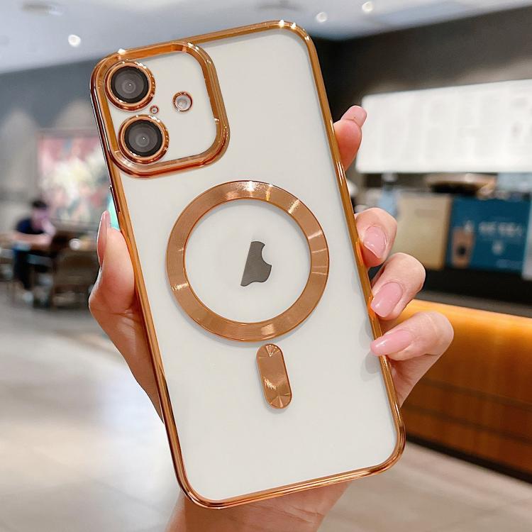 Electroplating MagSafe Phone Case, For iPhone 17e / 16e, For iPhone 17 Pro Max