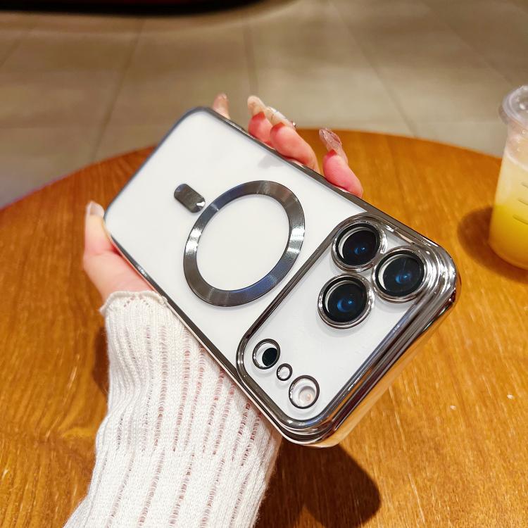 Electroplating MagSafe Phone Case, For iPhone 17e / 16e, For iPhone 17 Pro Max