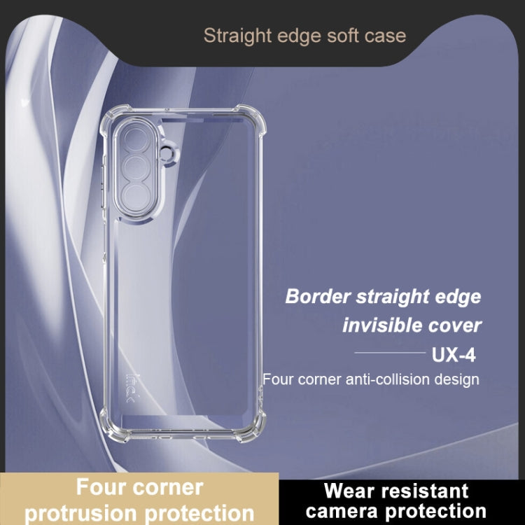 For Samsung Galaxy A26 5G IMAK UX-4 Series Four-corner Shockproof Phone Case(Transparent)