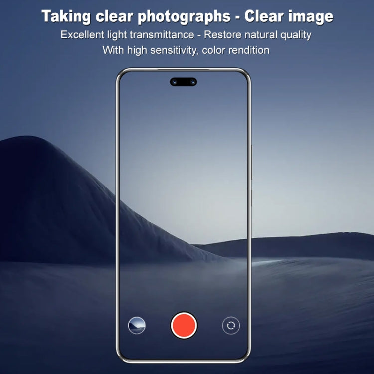 For Huawei nova 13 Pro imak Rear Camera Lens Glass Film Black Version