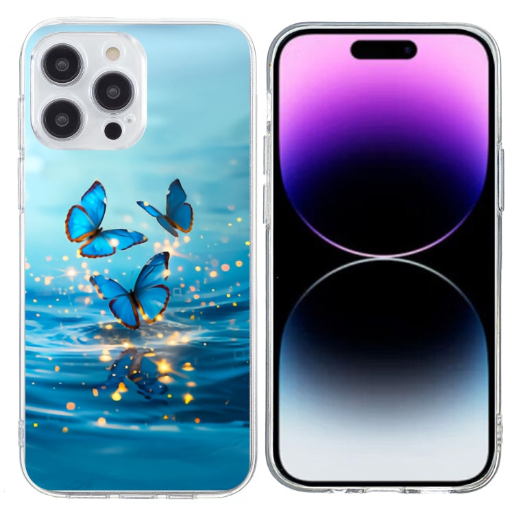 Colorful Painting Pattern TPU Phone Case, For iPhone 14 Pro, For iPhone 14 Pro Max