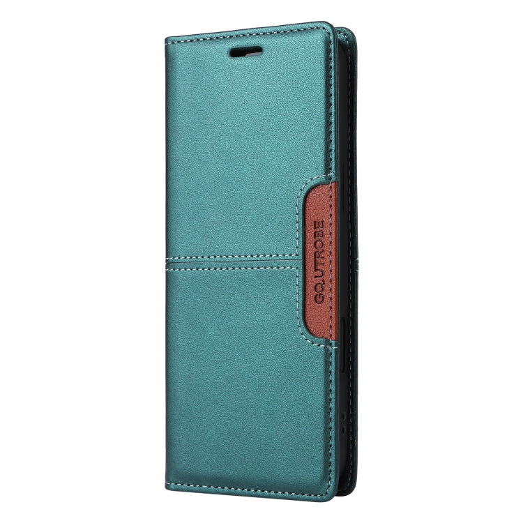 For Google Pixel 9 / 9 Pro GQUTROBE G01 RFID Anti-theft Leather Phone Case(Green)