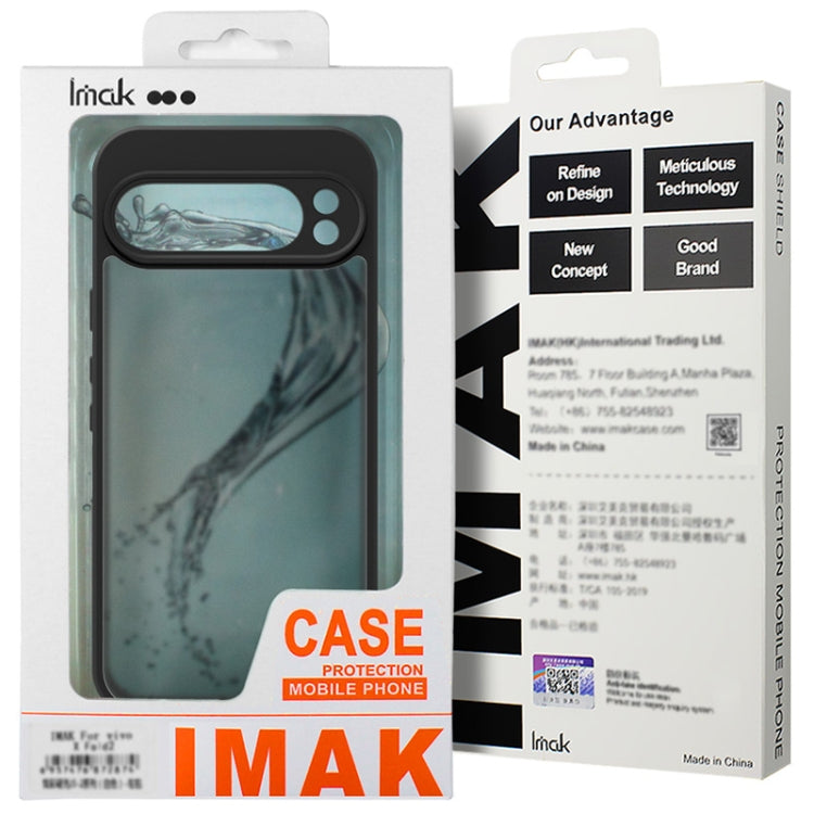 For Redmi Note 14 Pro+ 5G imak UX-9B Series Four Corners Tiny Airbag Shockproof Phone Case(Black)