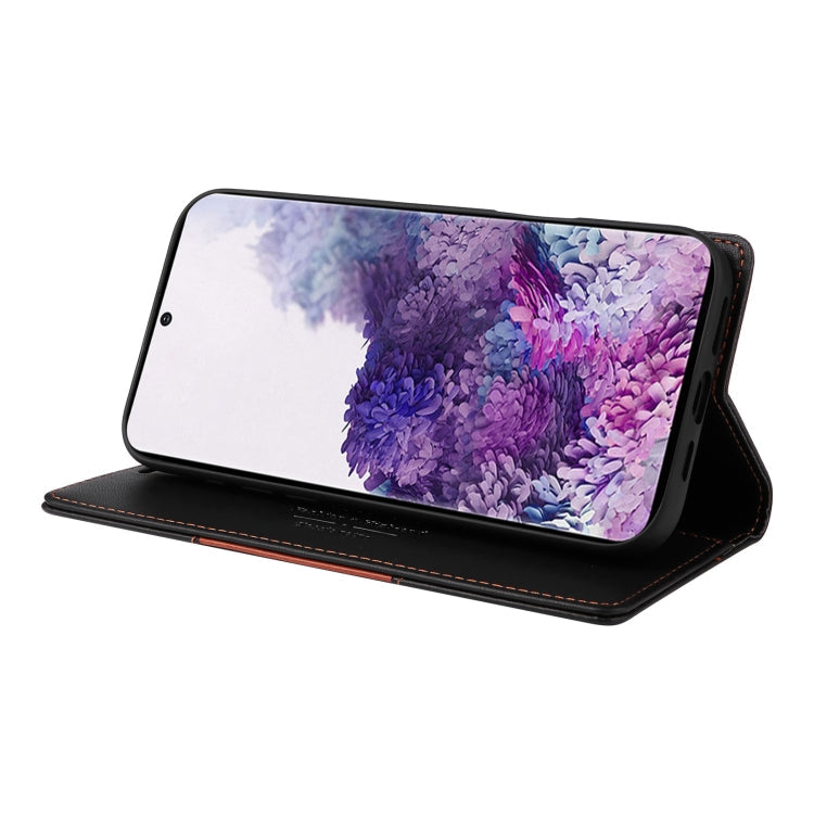 For Samsung Galaxy S20 FE GQUTROBE G01 RFID Anti-theft Leather Phone Case(Black)