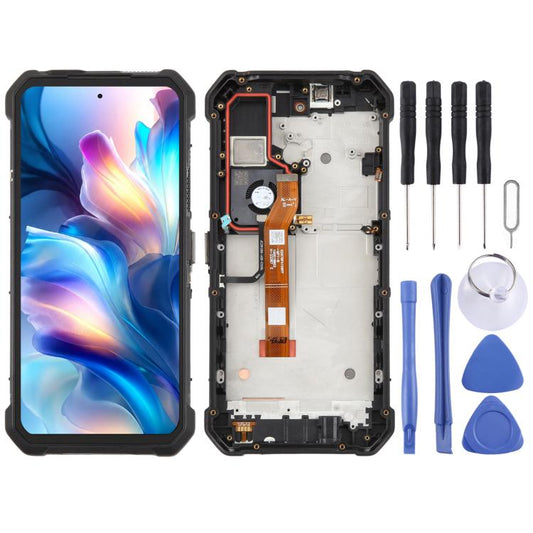 LCD Screen with Digitizer Full Assembly, For Unihertz 8849 Tank 2 Pro, For Unihertz 8849 Tank 3S, For Unihertz Tank 3 Pro 8849, For Unihertz 8849 Tank Mini 1, For Unihertz 8849 Tank 3, For Unihertz Tank 2