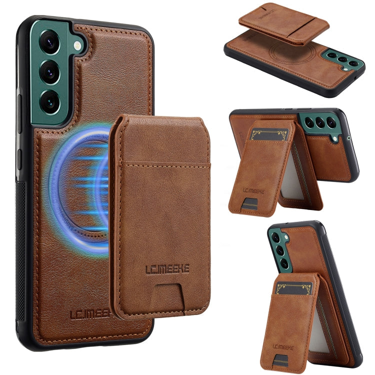 LC.IMEEKE L3 Series Detachable RFID Card Bag Magsafe Phone Case, For Samsung Galaxy S23 FE 5G, For Samsung Galaxy S23 Ultra 5G, For Samsung Galaxy S20 FE, For Samsung Galaxy S22 Ultra 5G