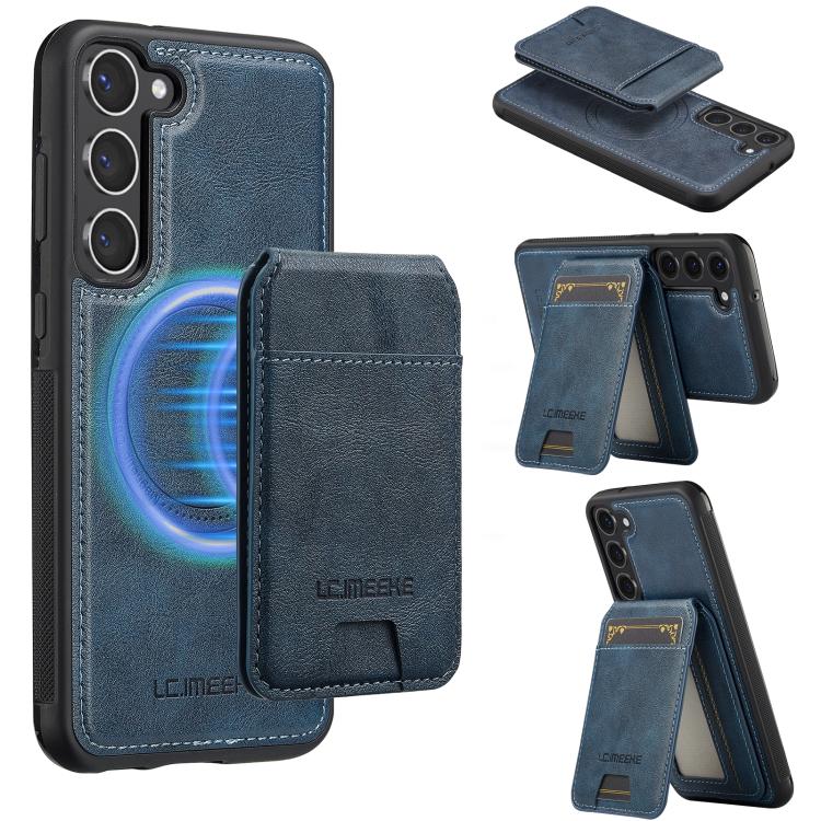 LC.IMEEKE L3 Series Detachable RFID Card Bag Magsafe Phone Case, For Samsung Galaxy S25 Edge 5G, For Samsung Galaxy S25 5G, For Samsung Galaxy S25+ 5G, For Samsung Galaxy S25 Ultra 5G