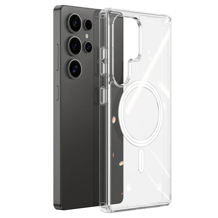 For Samsung Galaxy S25 Ultra 5G DUX DUCIS Clin Mag Series Magsafe TPU Phone Case(Transparent)