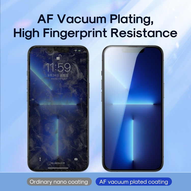 For iPhone 15 Pro Max JOYROOM Knight Series 2.5D Full Screen HD Tempered Glass Film