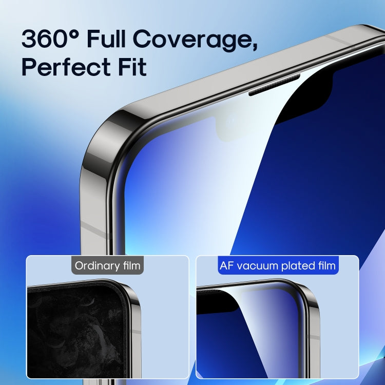 For iPhone 15 Pro Max JOYROOM Knight Series 2.5D Full Screen HD Tempered Glass Film