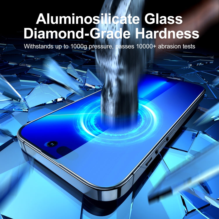 For iPhone 15 Pro Max JOYROOM Knight Series 2.5D Full Screen Privacy Tempered Film
