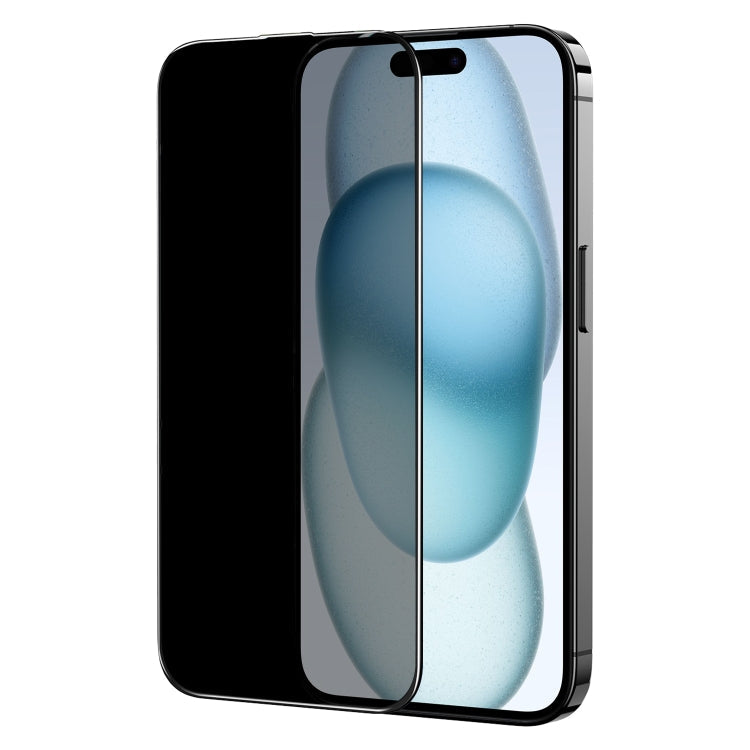 For iPhone 15 JOYROOM Knight Series 2.5D Full Screen Privacy Tempered Film