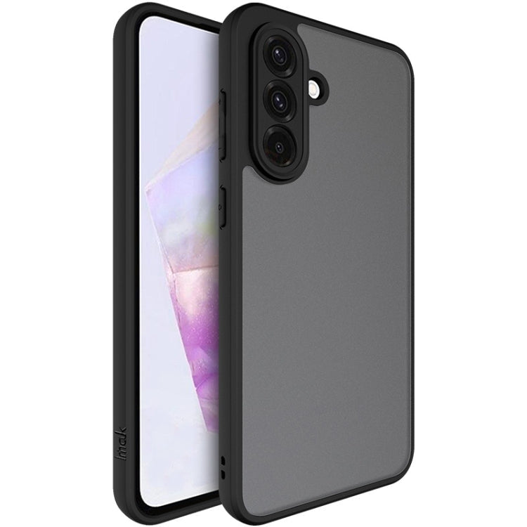 For Samsung Galaxy A36 5G imak UX-9B Series Four Corners Tiny Airbag Shockproof Phone Case(Black)