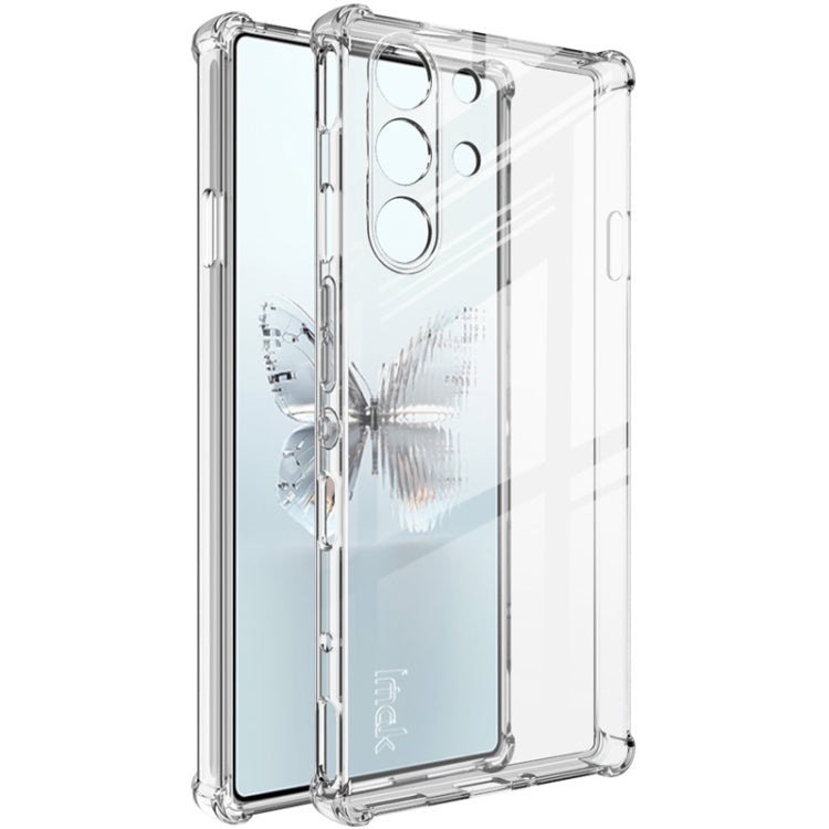 For ZTE nubia Red Magic 10 Pro imak Shockproof Airbag TPU Phone Case(Transparent)