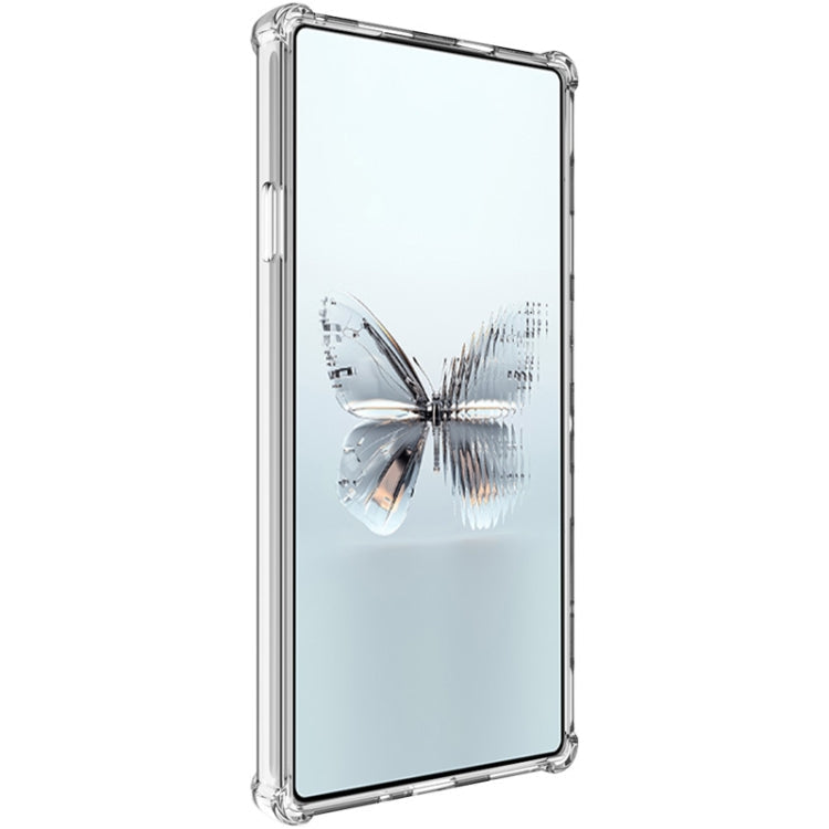 For ZTE nubia Red Magic 10 Pro imak Shockproof Airbag TPU Phone Case(Transparent)
