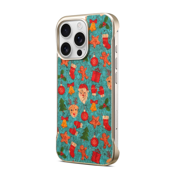 For iPhone 15 Denior A18 Paint MagSafe Phone Case(Christmas)