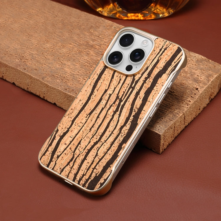 For iPhone 16 Denior A18 WoodenPaint MagSafe Phone Case(Tree Pattern)