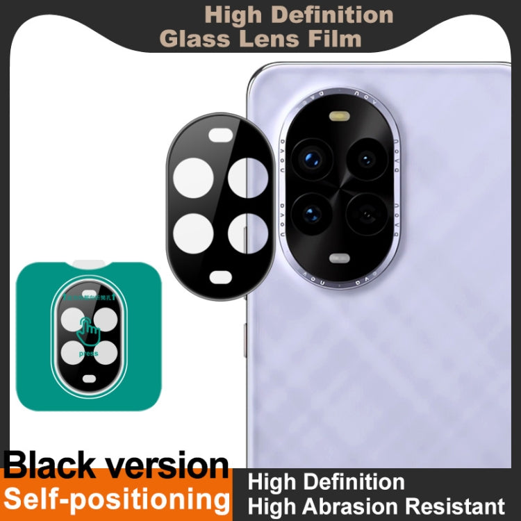 For Huawei nova 13 Pro imak Black Version HD Glass Rear Camera Lens Film, Self-positioning Version