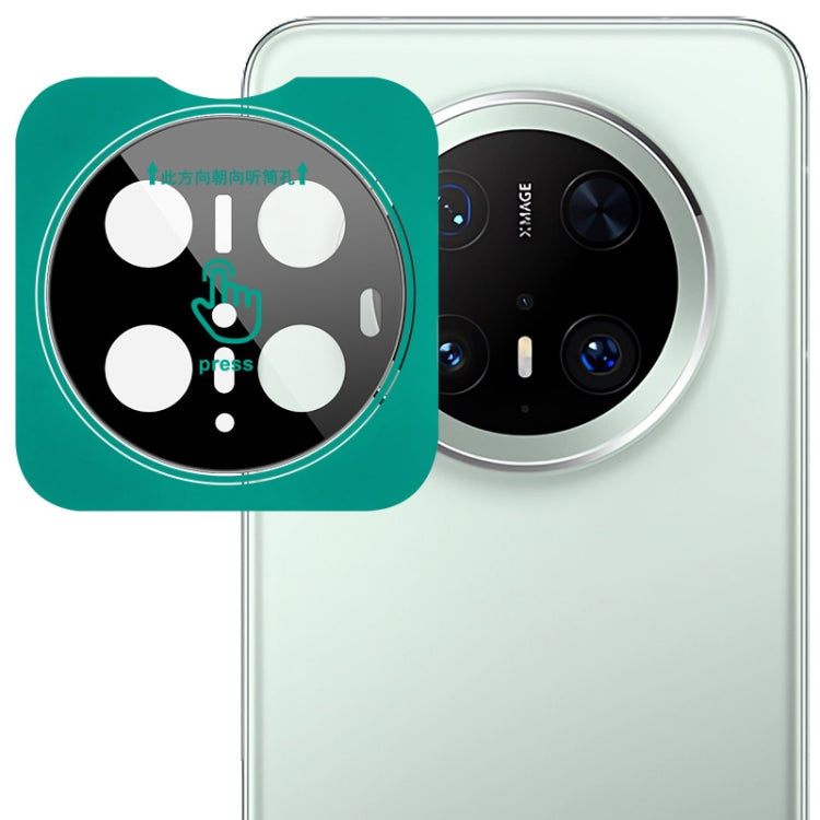For Huawei Mate 70 Pro imak Black Version HD Glass Rear Camera Lens Film, Self-positioning Version