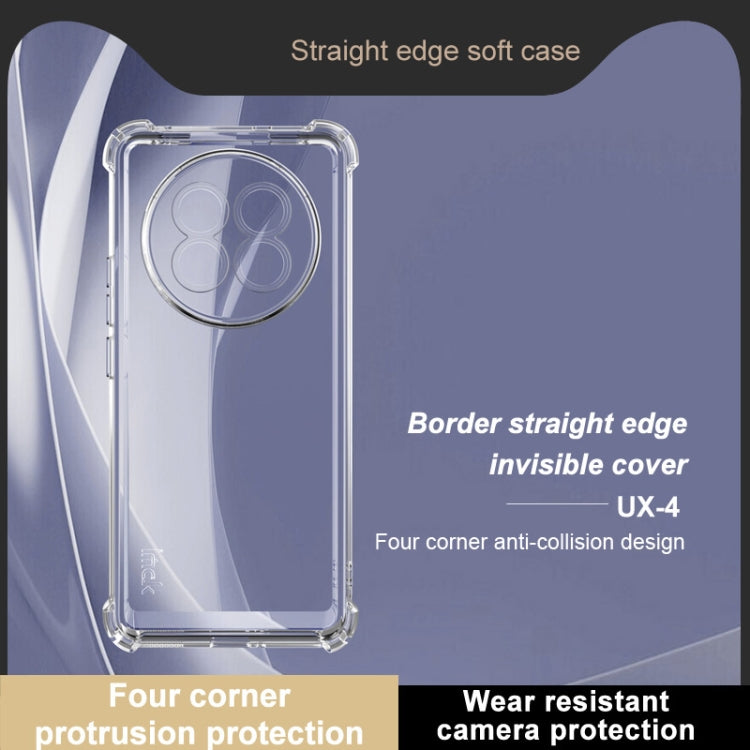 For Realme 13 Pro 5G Global imak UX-4 Series Four-corner Shockproof Phone Case(Transparent)